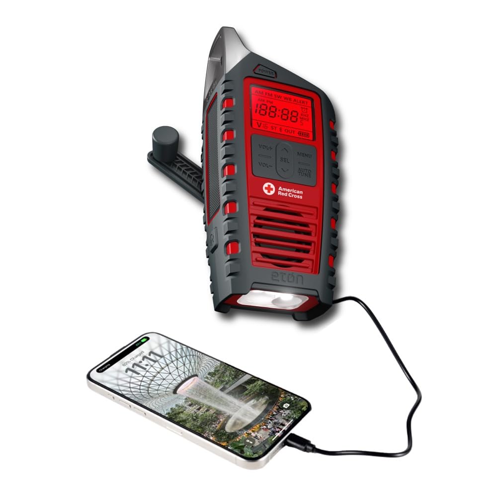 Foto 2 pulgar | Manivela Eton Odyssey De Emergency Radio Con Radio Meteorológica De La Noaa - Venta Internacional.