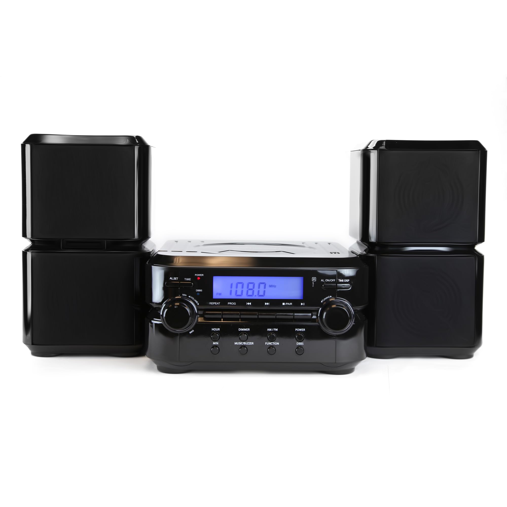 Microsistema De Música Bluetooth Emerson Es-4001 Con Reproductor De Cd - Venta Internacional.
