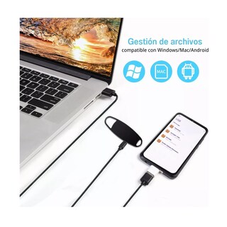 Foto 3 | Mini Usb 64gb Recorder Eo Safe Imports Esi-10074 Negro