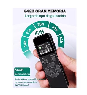Foto 4 | Grabadora de Voz Portátil Lab.G Activada Por Voz