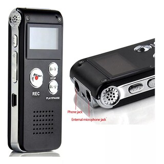 Foto 3 | Microfono Espia Usb Spy Grabadora Voz De 8gb Eo Safe Imports Esi-14199 Negro