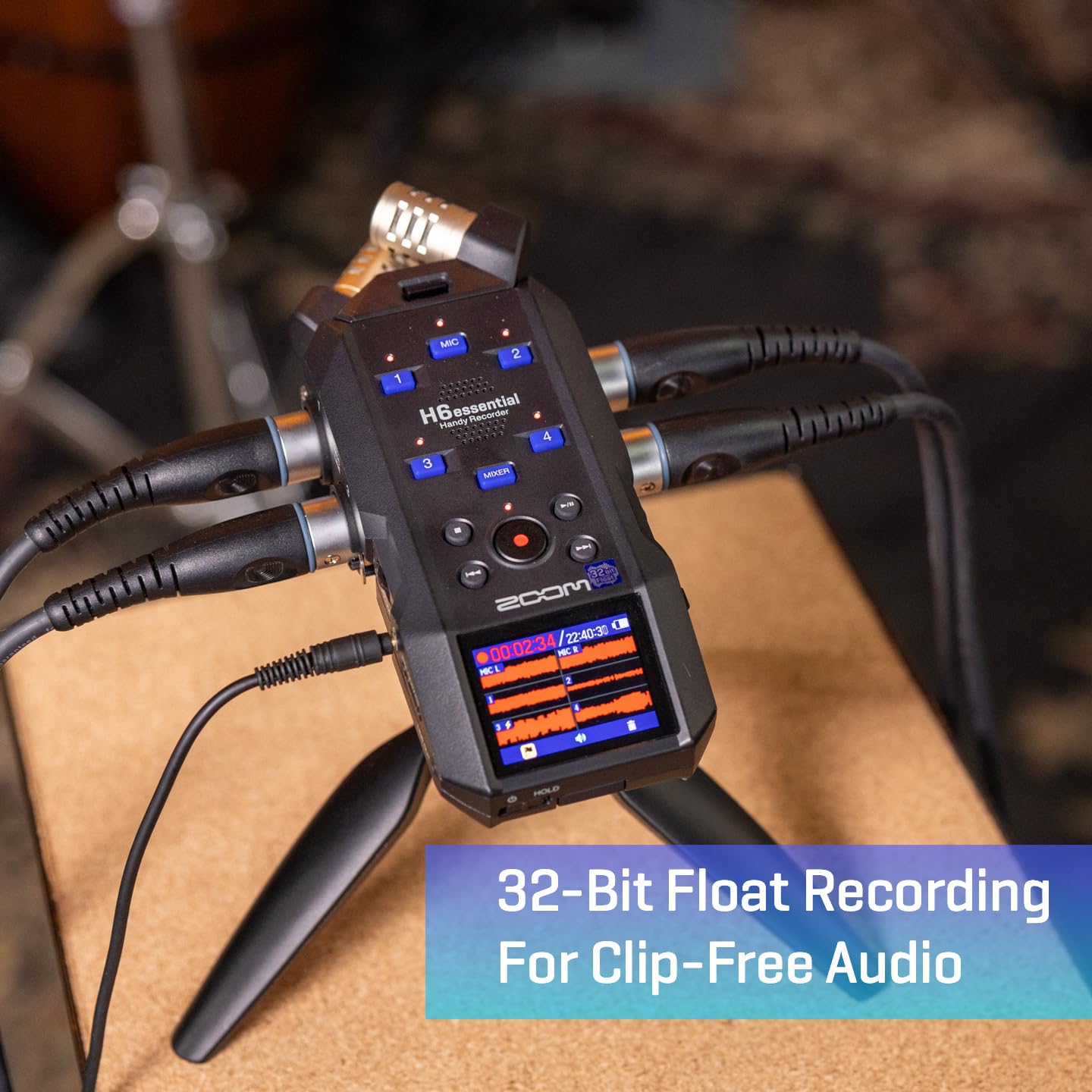 Foto 4 pulgar | Grabador De Audio Zoom H6essential 2024 Con 6 Pistas Flotantes De 32 Bits - Venta Internacional.