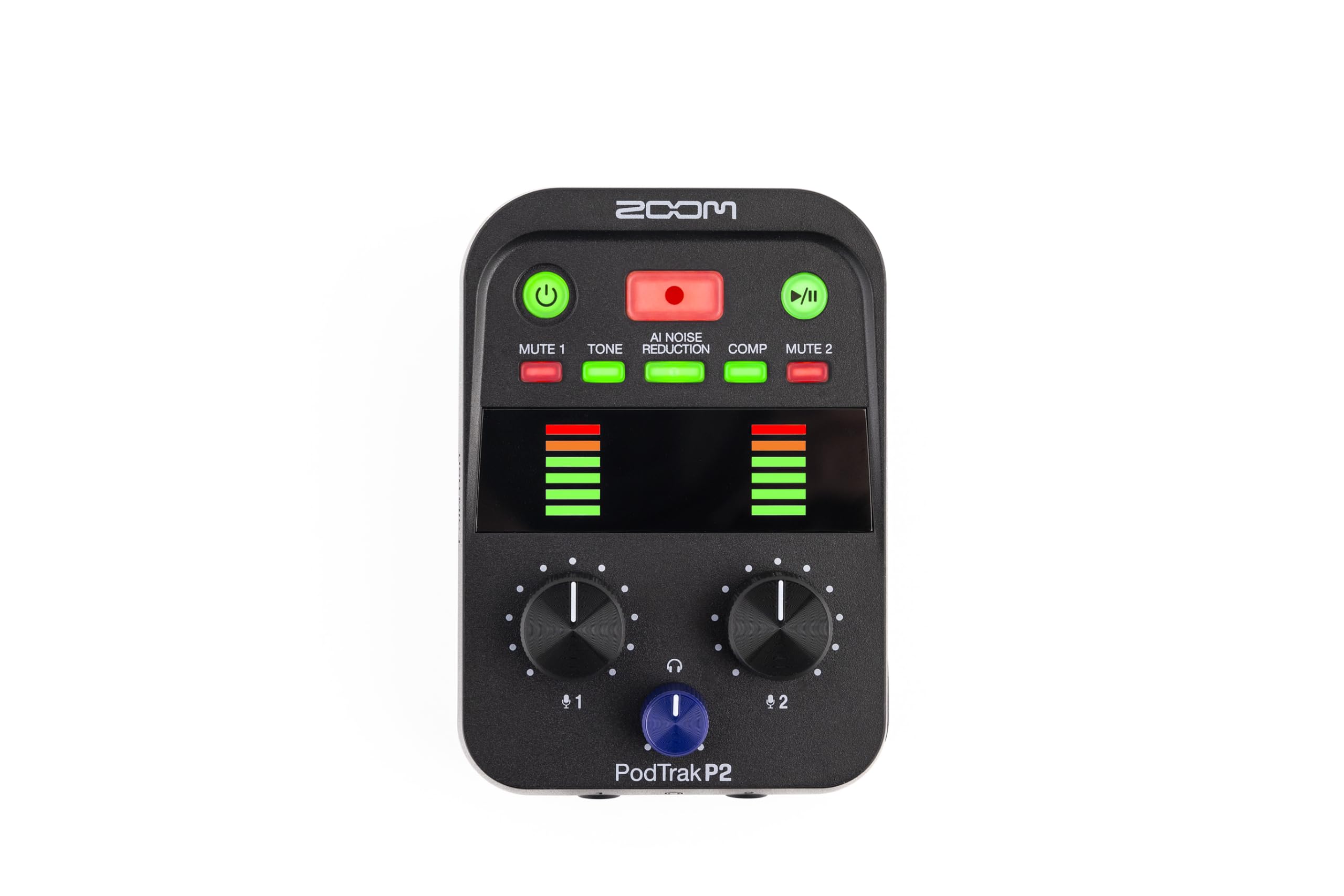 Grabador De Podcasts Zoom Podtrak P2 Con 2 Entradas De Micrófono Usb De 1 Tb Sd - Venta Internacional.