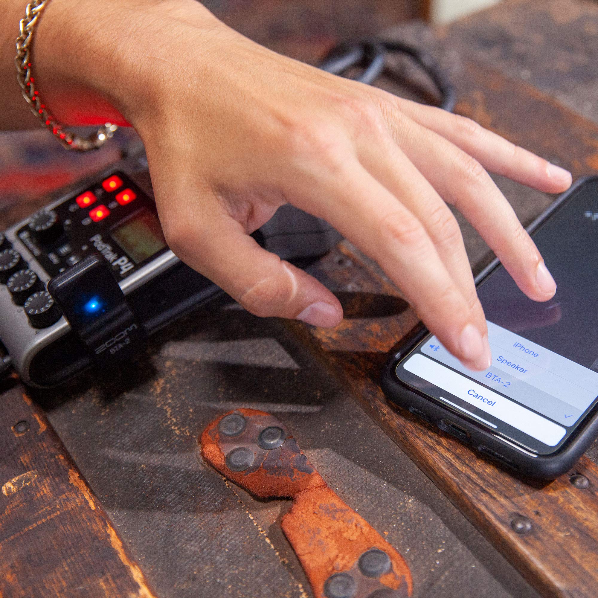 Foto 7 pulgar | Adaptador Bluetooth Zoom Bta-2 Para Podtrak P4/p8 Negro - Venta Internacional.