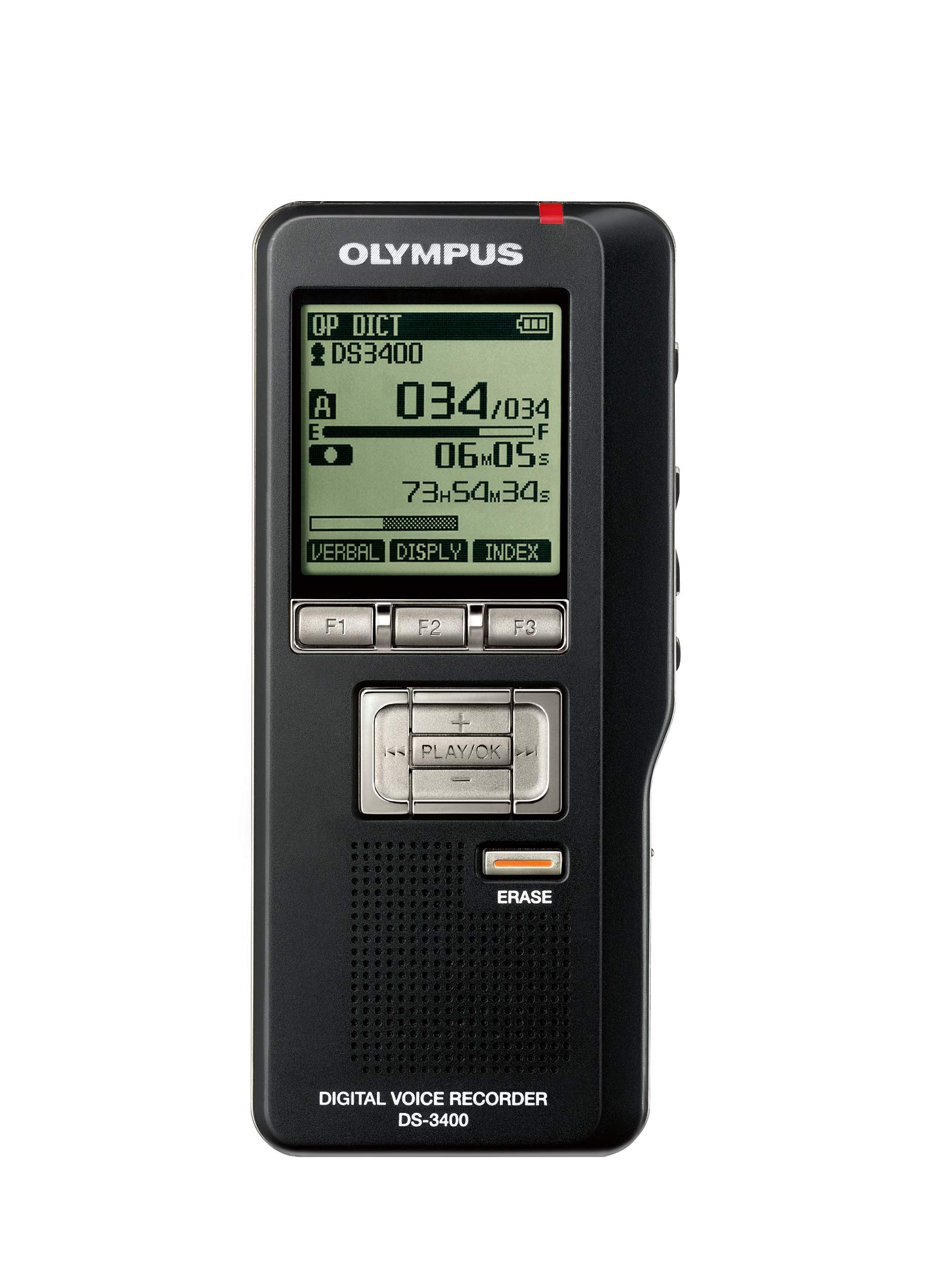 Grabadora De Voz Digital Olympus Ds-3400 Ampliable - Venta Internacional.