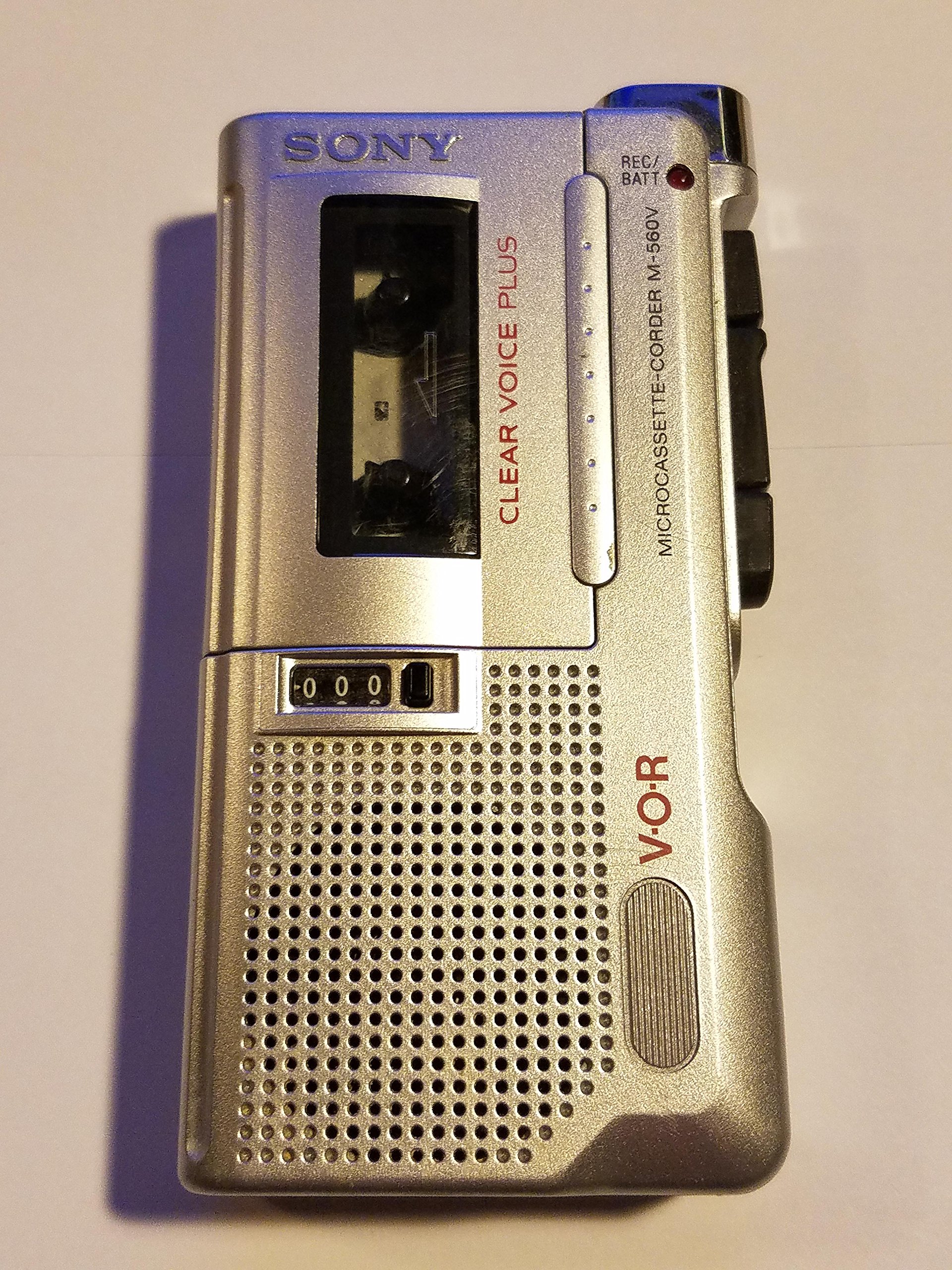 Grabadora De Microcasetes Grabadora De Voz Portátil Sony M-560v - Venta Internacional.