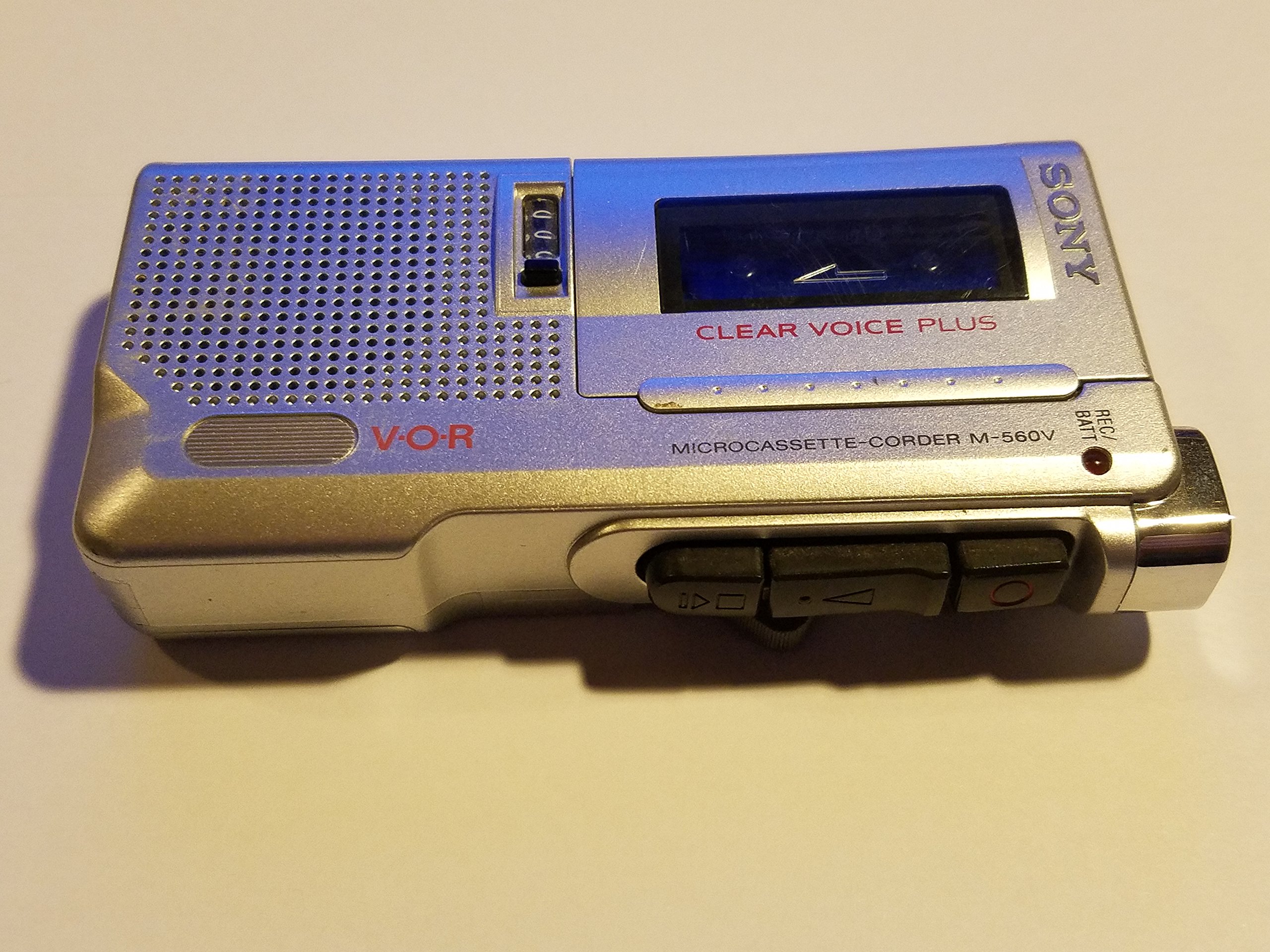Foto 3 | Grabadora De Microcasetes Grabadora De Voz Portátil Sony M-560v - Venta Internacional.