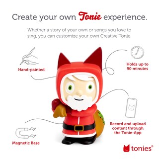 Foto 3 | Personaje De Audio Creativo Tonies Santa Con 90 Minutos De Almacenamiento - Venta Internacional.