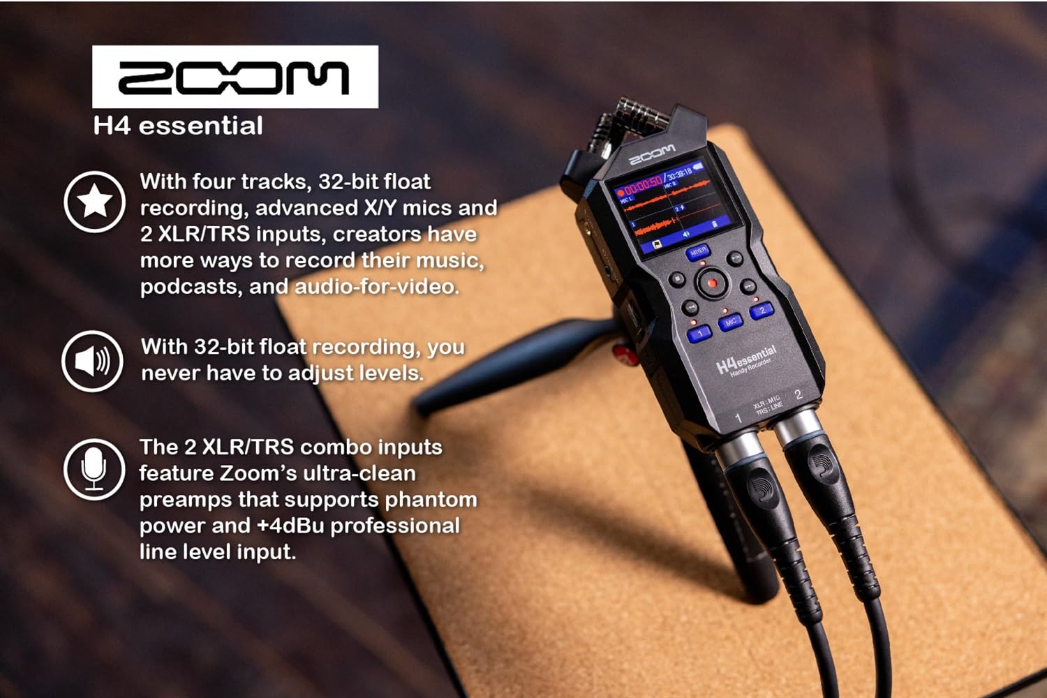 Foto 6 pulgar | Handy Recorder Zoom H4essential Con Paquete De Accesorios De 32 Gb - Venta Internacional.