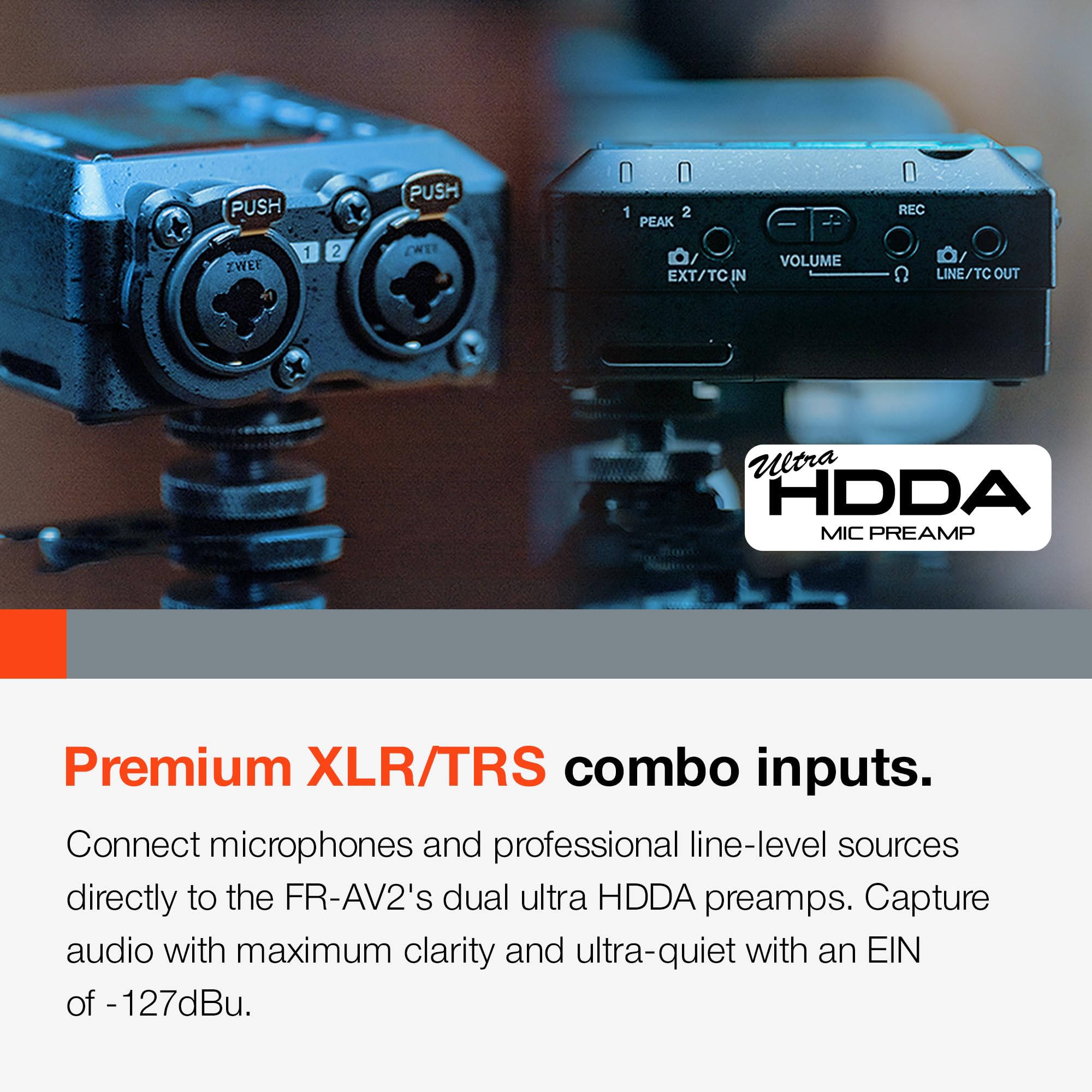 Foto 6 | Grabador De Campo Tascam Fr-av2 Compact 32 Bits Float Con Código De Tiempo - Venta Internacional.