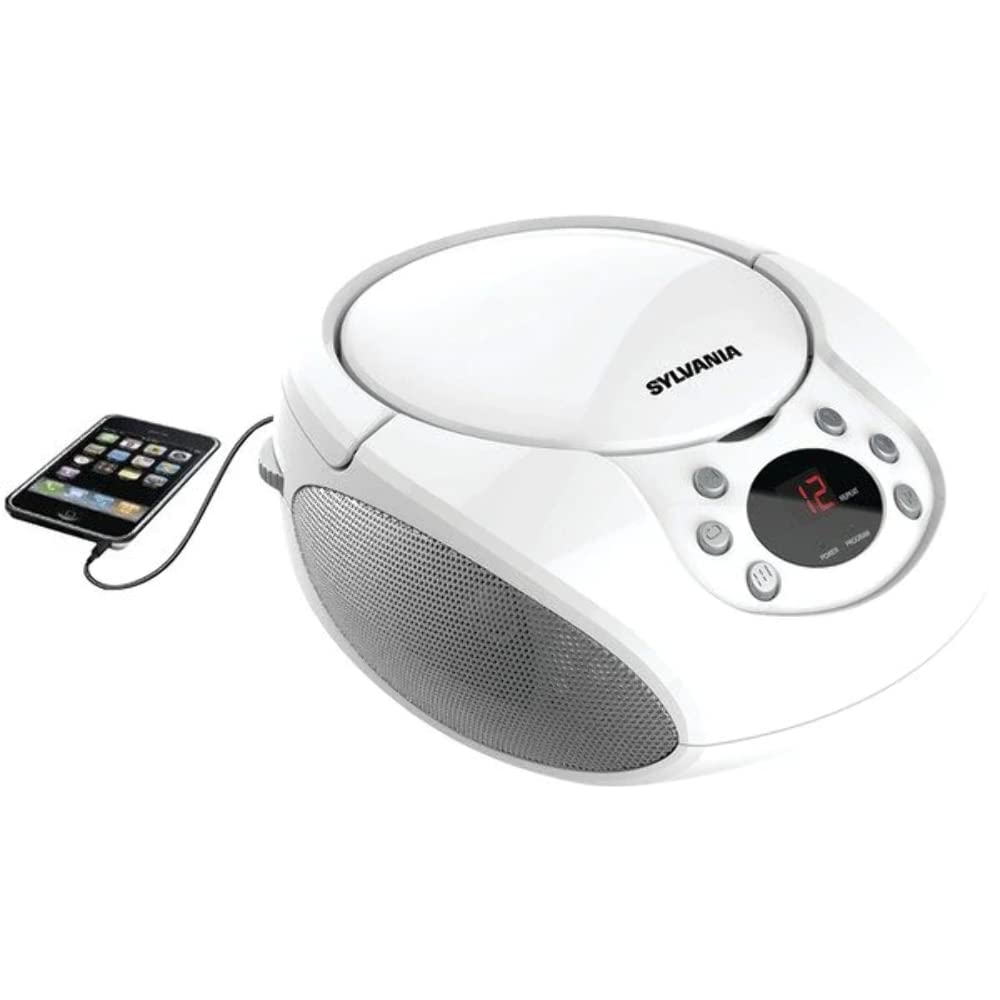 Foto 2 pulgar | Disco Portátil Proscan Elite Para Cd Con Radio Am/fm, Color Blanco - Venta Internacional.