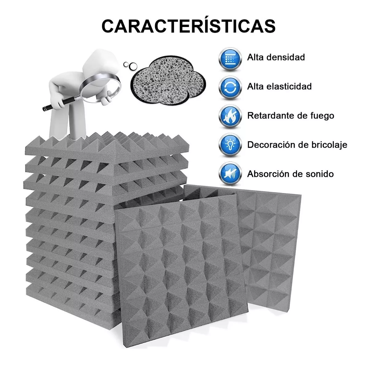 Foto 4 pulgar | Paneles de Espuma Eo Safe Imports Esi10944 Gris 12 Piezas