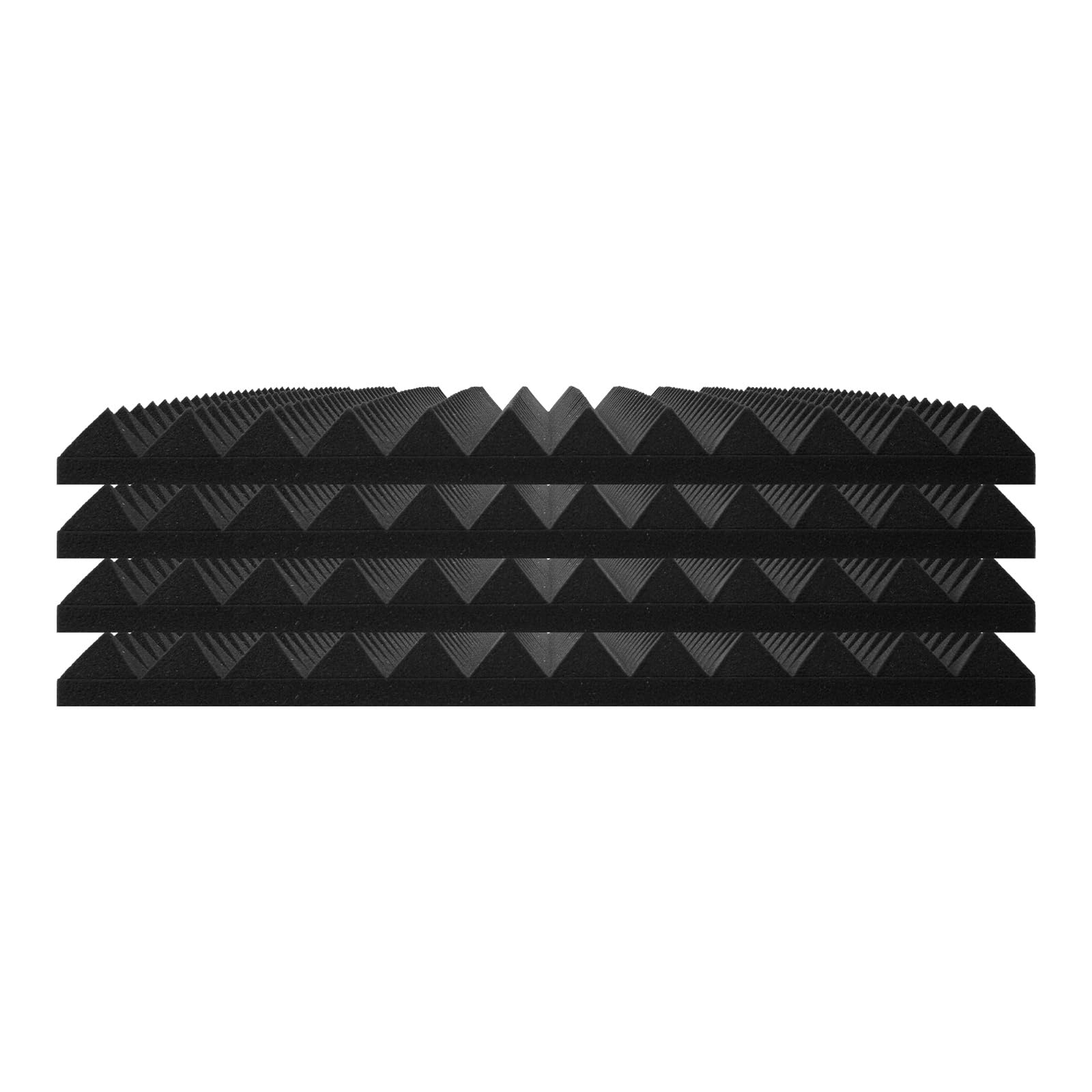 Foto 5 pulgar | Paneles De Espuma Acústica Vevor Pyramid Design, 48 X 24 X 5 Cm, Paquete De 4 - Venta Internacional.