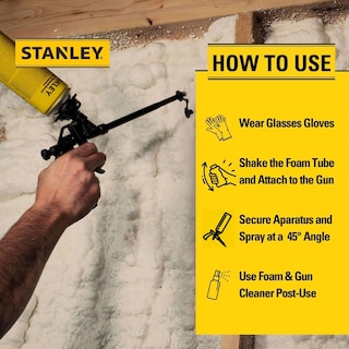 Foto 5 | Aislamiento De Espuma En Aerosol Stanley Supercoat De 800 Ml, Celda Cerrada - Venta Internacional.