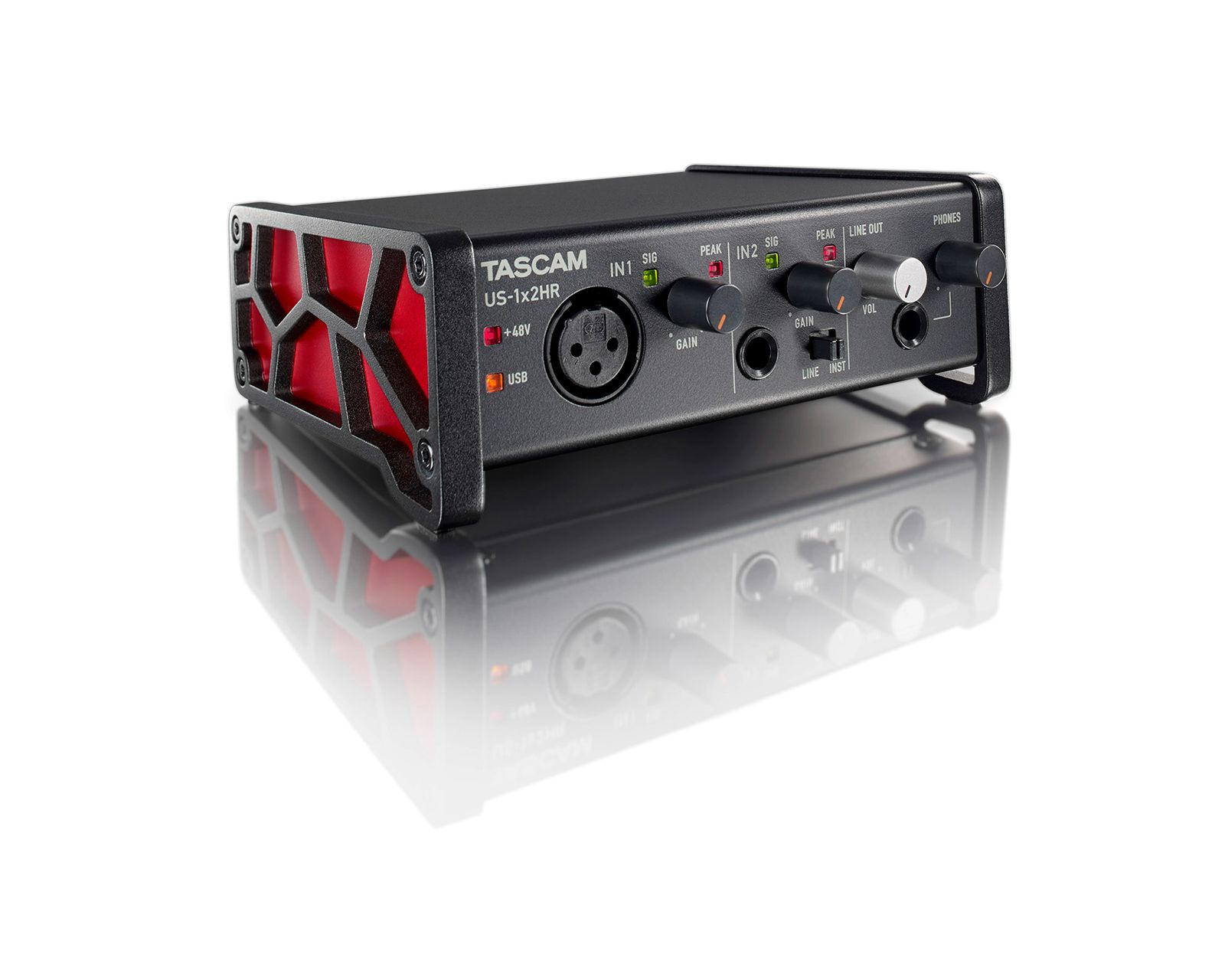 Foto 3 | Interfaz de Audio Tascam Us-1x2hr Usb/ Midi/ 2 Canales/ 24 Bits