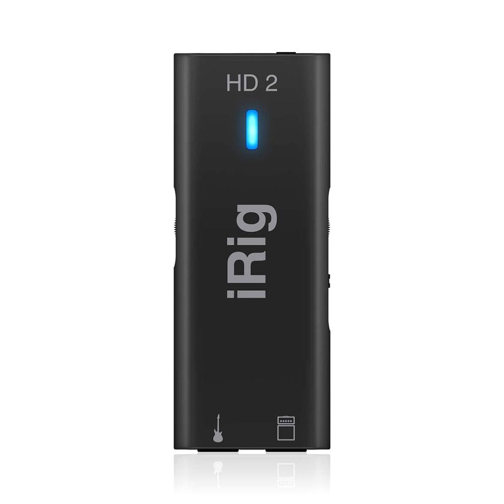 Interfaz De Guitarra Ik Multimedia Irig Hd 2 Color Negro De Bolsillo $3,340