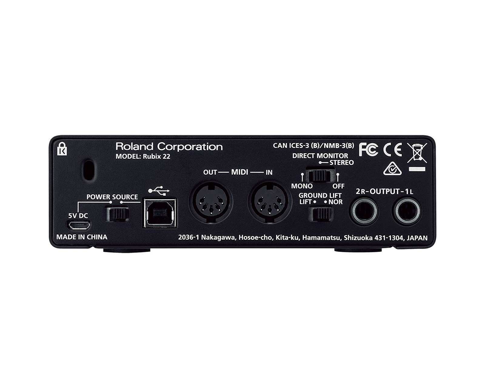 Foto 3 | Interfaz de Audio Roland Rubix22