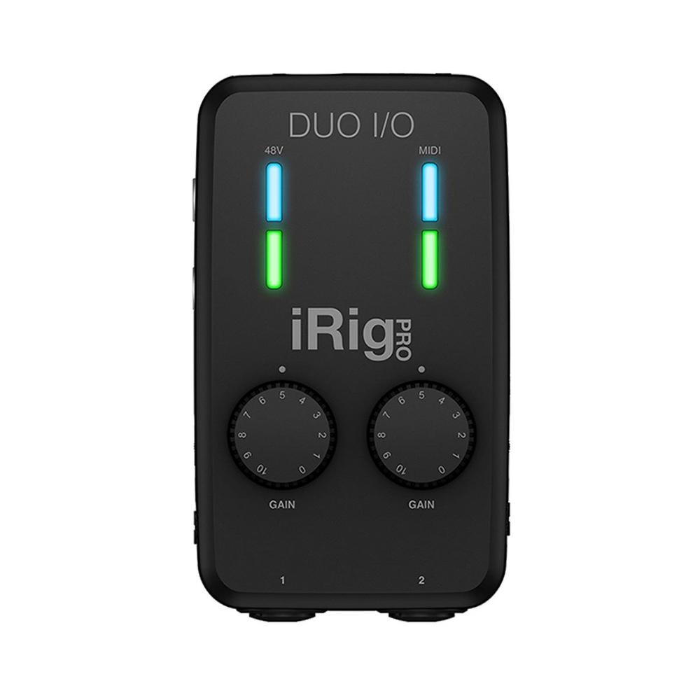 Foto 2 pulgar | Interfaz Ik Multimedia Midi Irig Pro Duo Io Color Negro De 2 Pistas