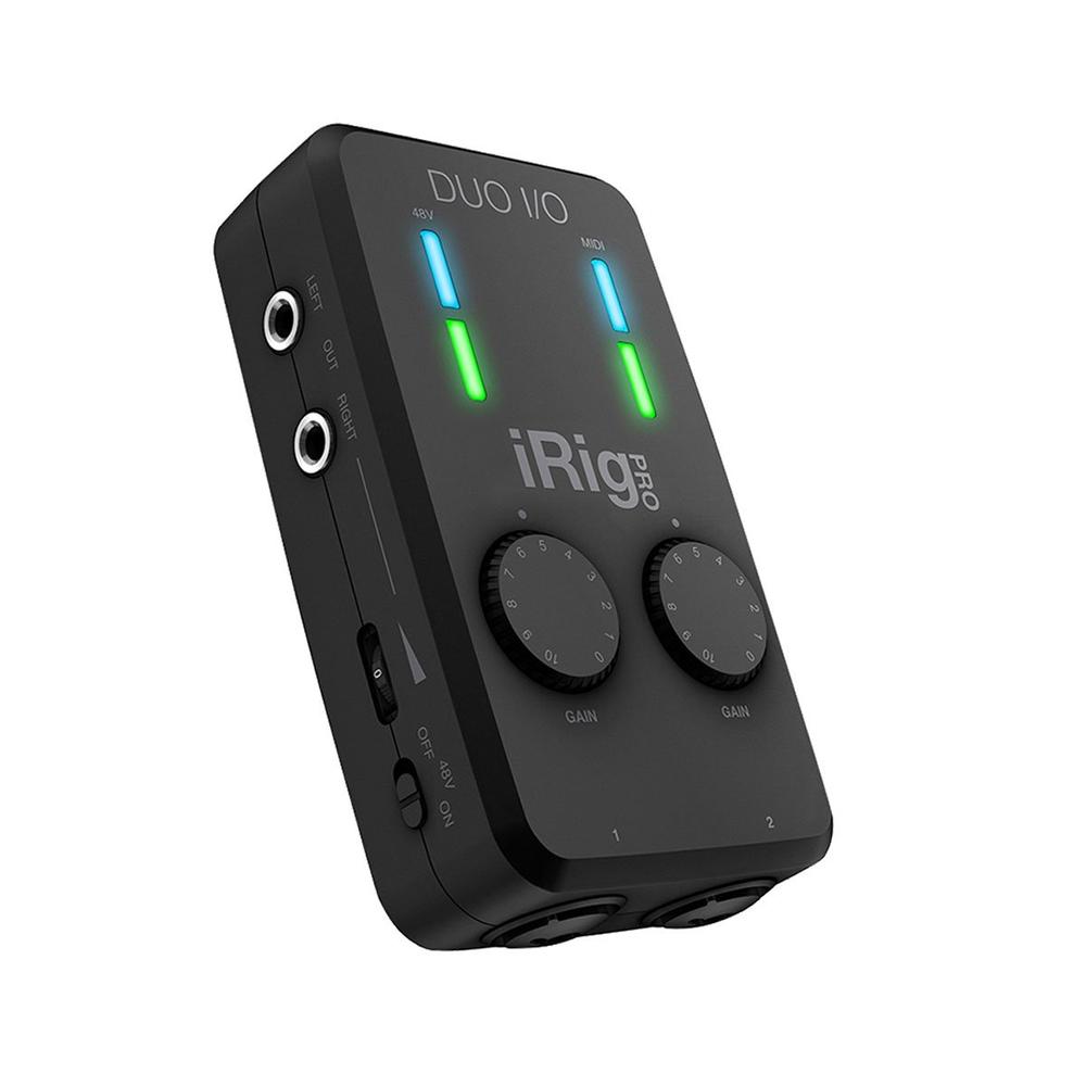 Foto 3 pulgar | Interfaz Ik Multimedia Midi Irig Pro Duo Io Color Negro De 2 Pistas