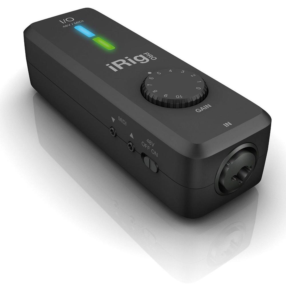 Foto 2 | Interfaz De Audio Ik Multimedia Midi Irig Pro Io Color Negro De Bolsillo