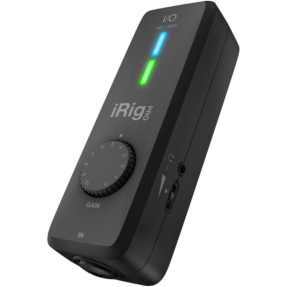 Foto 4 pulgar | Interfaz De Audio Ik Multimedia Midi Irig Pro Io Color Negro De Bolsillo