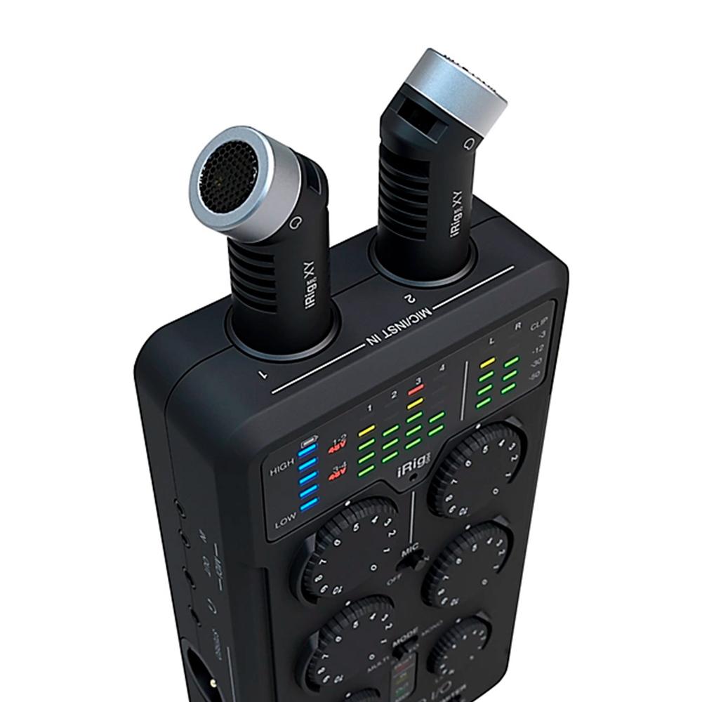 Foto 5 pulgar | Interfaz Móvil Profesional Ik Multimedia Irig Pro Quattro Io Deluxe Negro