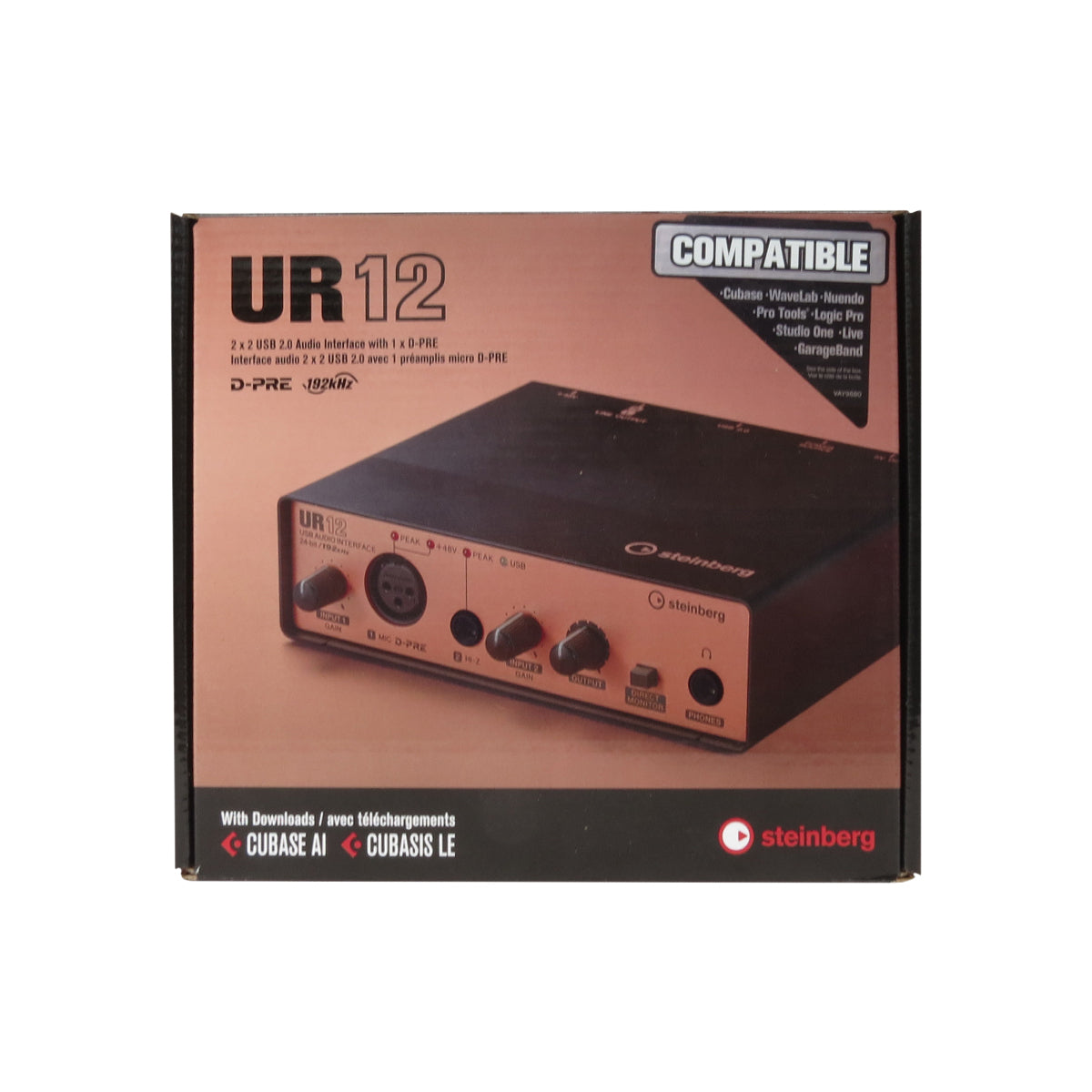 Foto 8 pulgar | Steinberg UR12B Interfaz De Audio USB 2x2