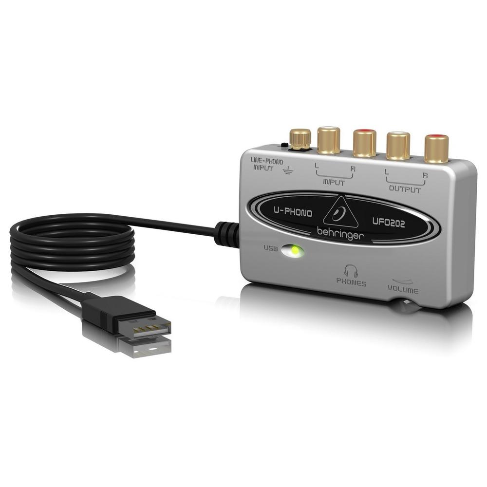 Foto 2 pulgar | Interfaz de Audio Behringer U Phono Ufo202 Usb Vinyl