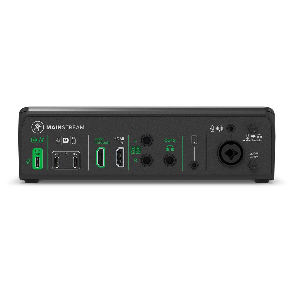 Foto 4 | Interfaz de Audio Mackie Mainstream para Transmisión