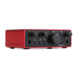 Foto 2 | Interfaz De Audio Focusrite Scarlett Solo (4th Gen) Rojo 2x2