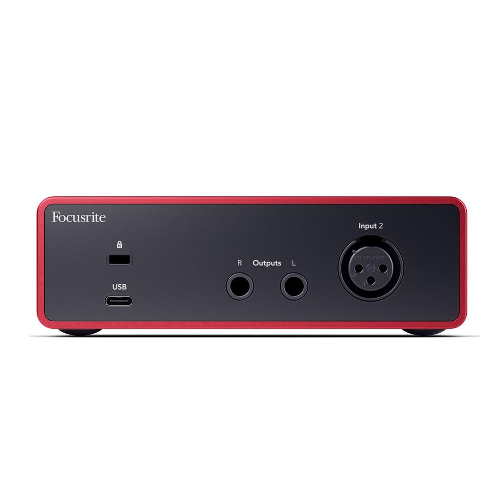 Foto 5 pulgar | Interfaz De Audio Focusrite Scarlett Solo (4th Gen) Rojo 2x2
