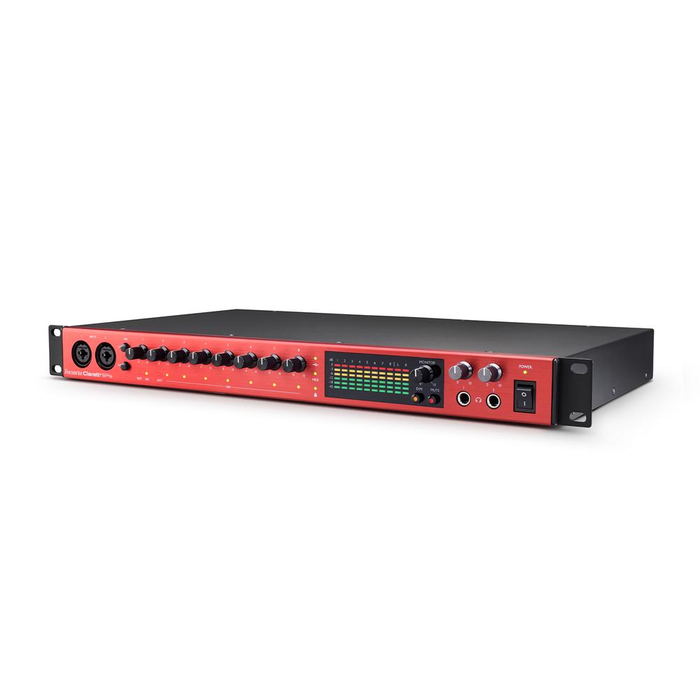 Foto 4 pulgar | Interfaz De Audio 18-in/20-out Focusrite Clarettplus 8pre Color Rojo Usb 2.0