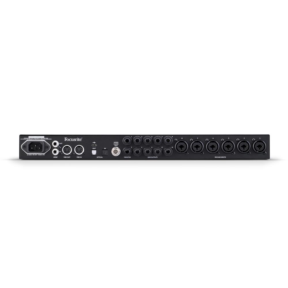 Foto 5 pulgar | Interfaz De Audio 18-in/20-out Focusrite Clarettplus 8pre Color Rojo Usb 2.0