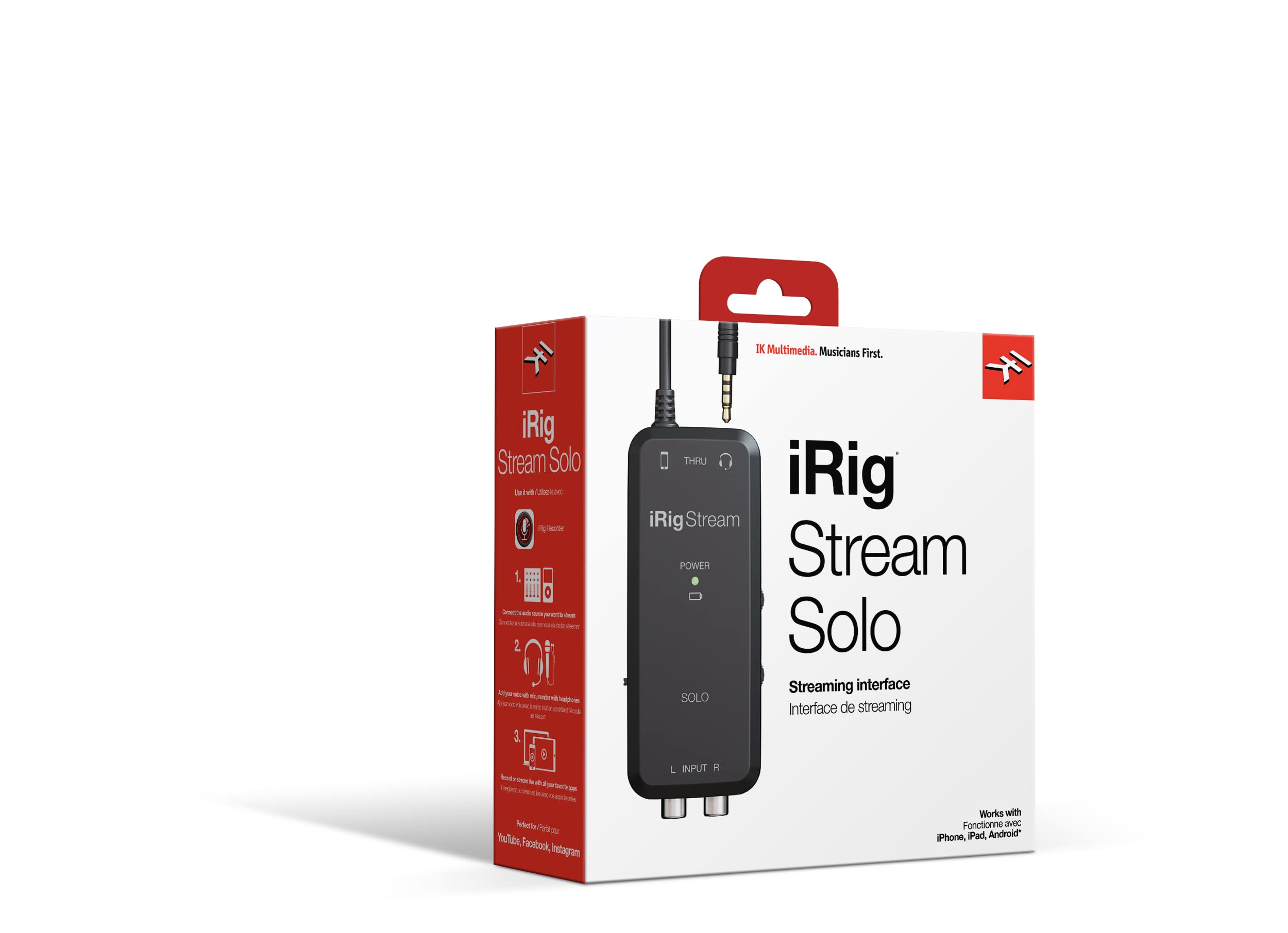 Foto 7 pulgar | Interfaz De Audio Ik Multimedia Irig Stream Solo Para Ios Y Android - Venta Internacional.