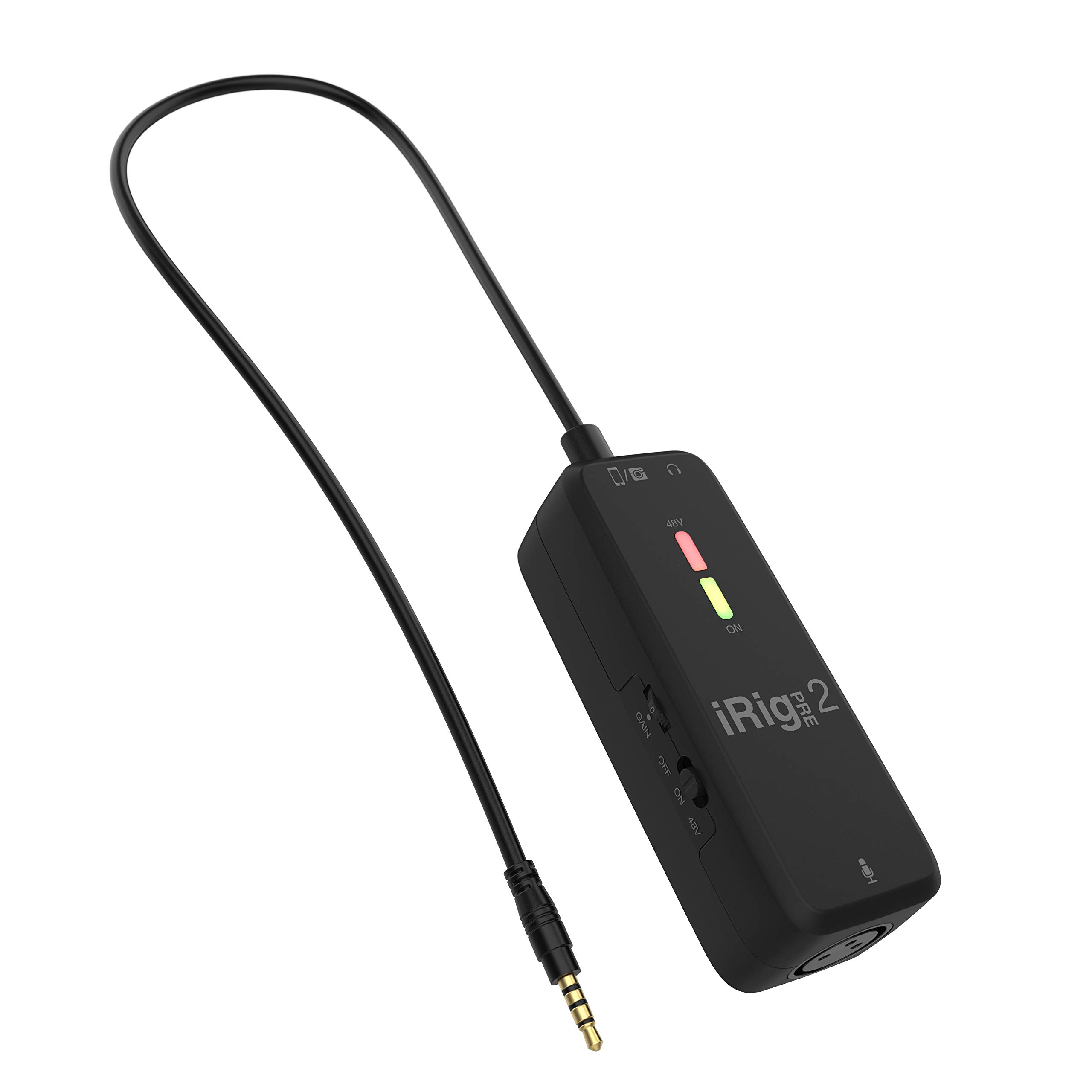 Foto 2 pulgar | Interfaz De Adaptador De Preamplificador De Micrófono Ik Multimedia Irig Pre 2 - Venta Internacional.