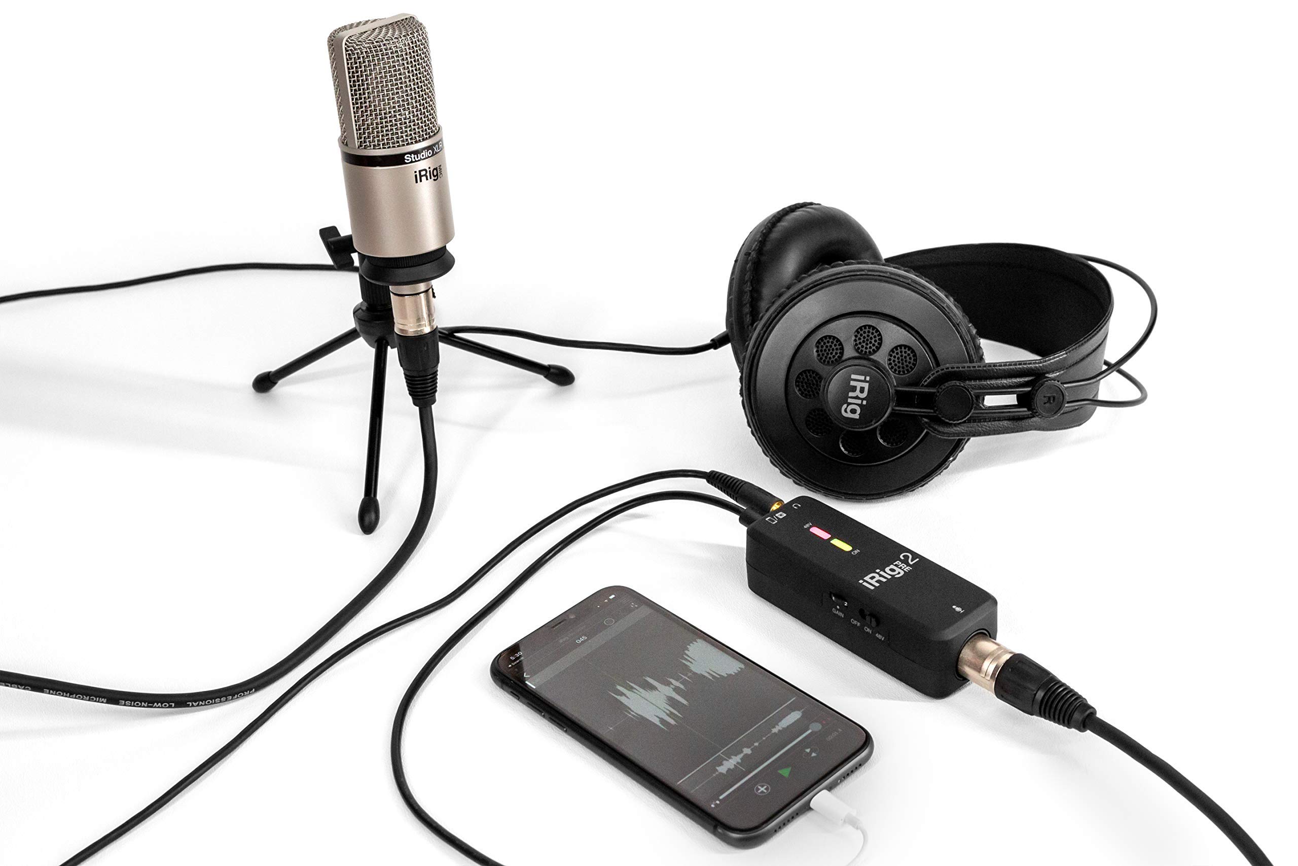 Foto 4 pulgar | Interfaz De Adaptador De Preamplificador De Micrófono Ik Multimedia Irig Pre 2 - Venta Internacional.
