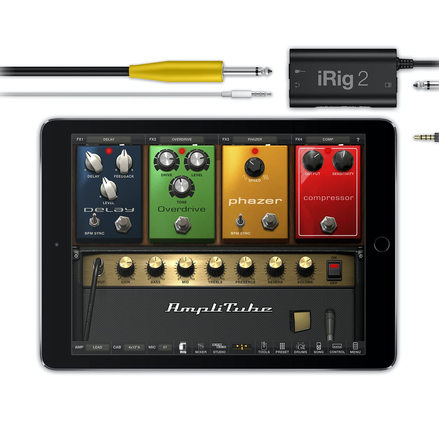 Foto 7 pulgar | Interfaz Portátil De Audio Para Guitarra Ik Multimedia Irig 2 - Venta Internacional.