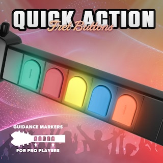 Foto 6 | Controlador De Guitarra Wii Hyperkin Hyper Strummer Inalámbrico - Venta Internacional.