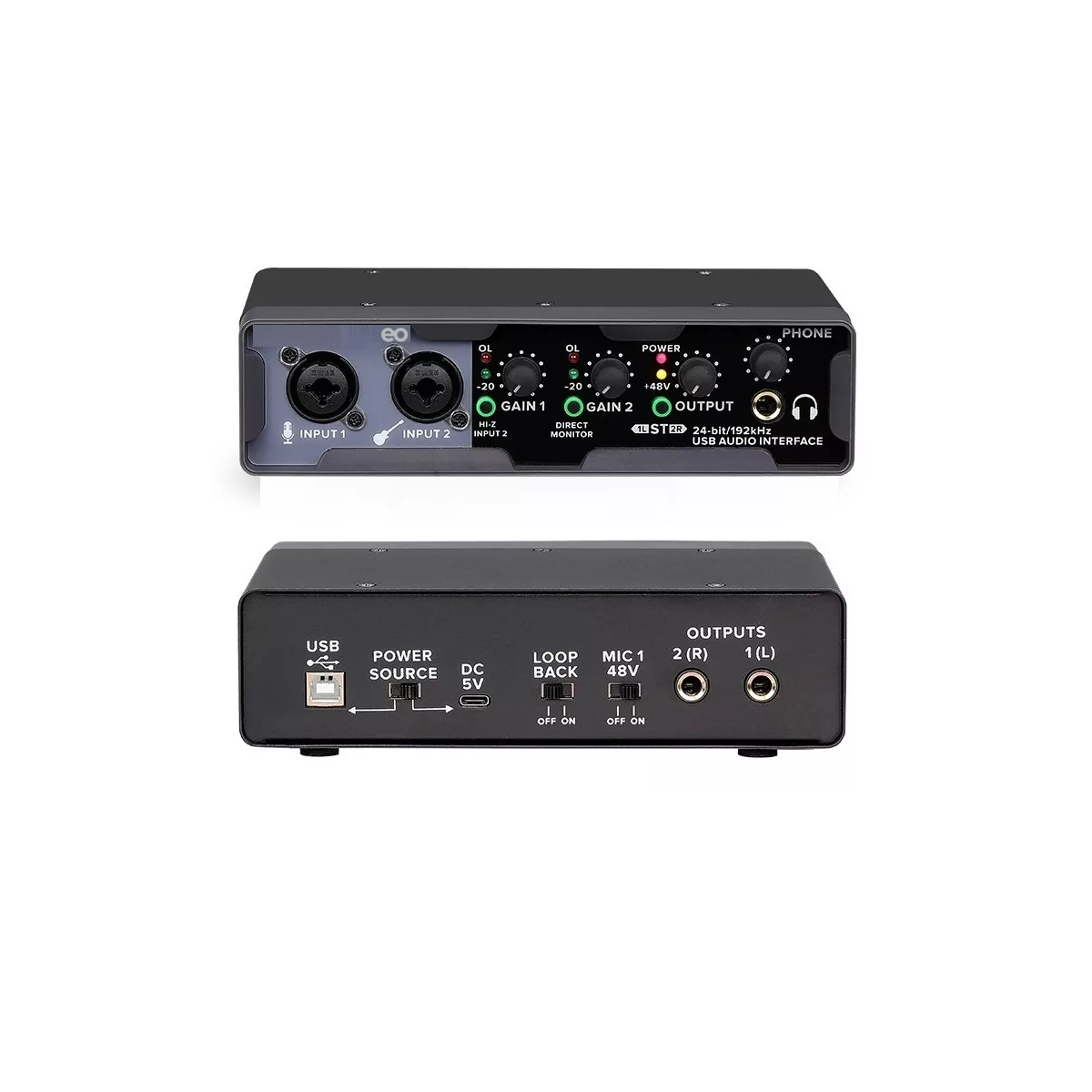 Foto 2 pulgar | Interfaz De Audio Usb Active Eo Safe Imports Esi-6416-1 Negro