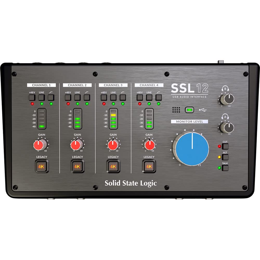 Foto 4 pulgar | Interfaz De Audio Usb Solid State Logic Ssl 12 12 Entradas 8 Salidas - Venta Internacional.