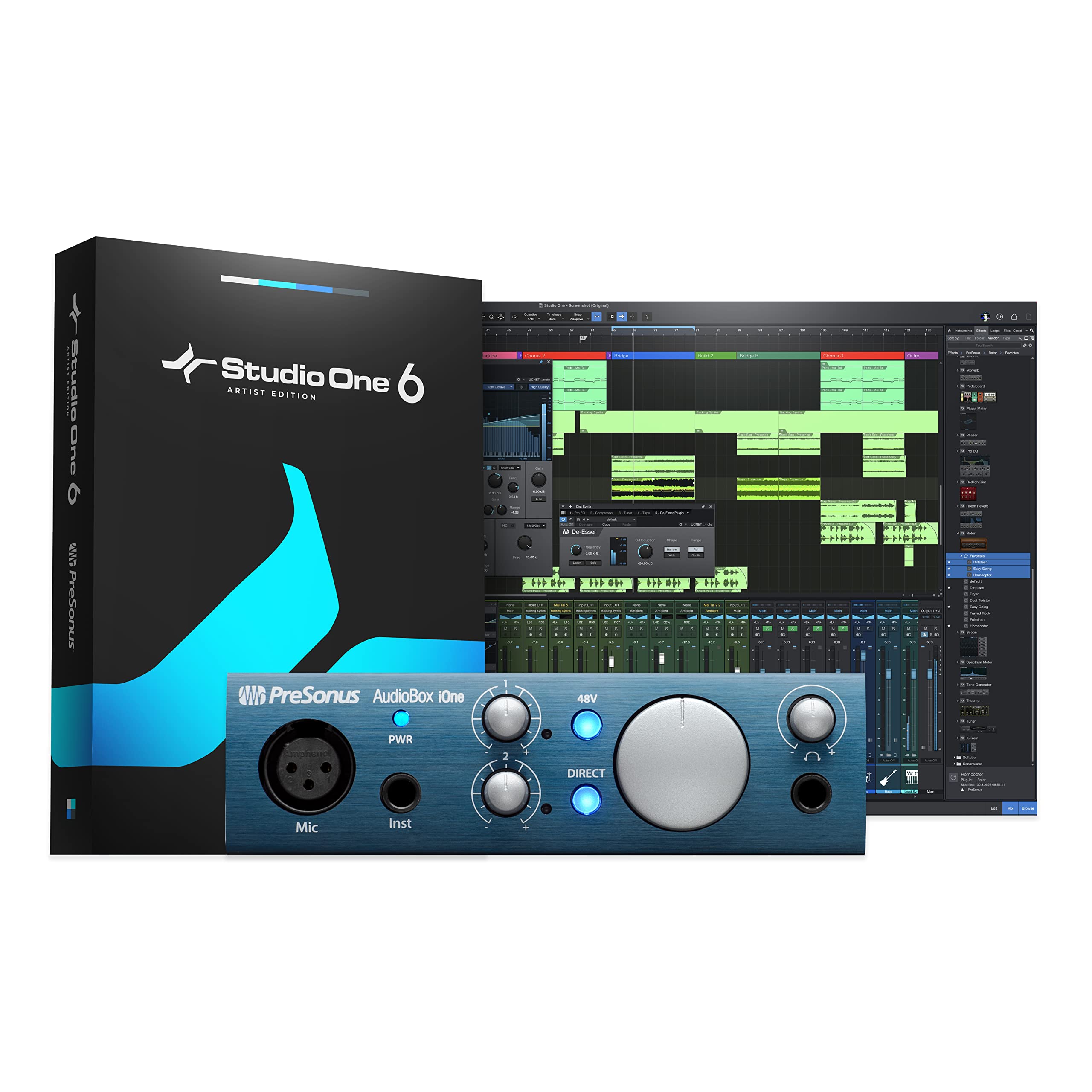 Foto 2 pulgar | Interfaz De Audio Presonus Audiobox One 2x2 Usb/ipad Con Software - Venta Internacional.