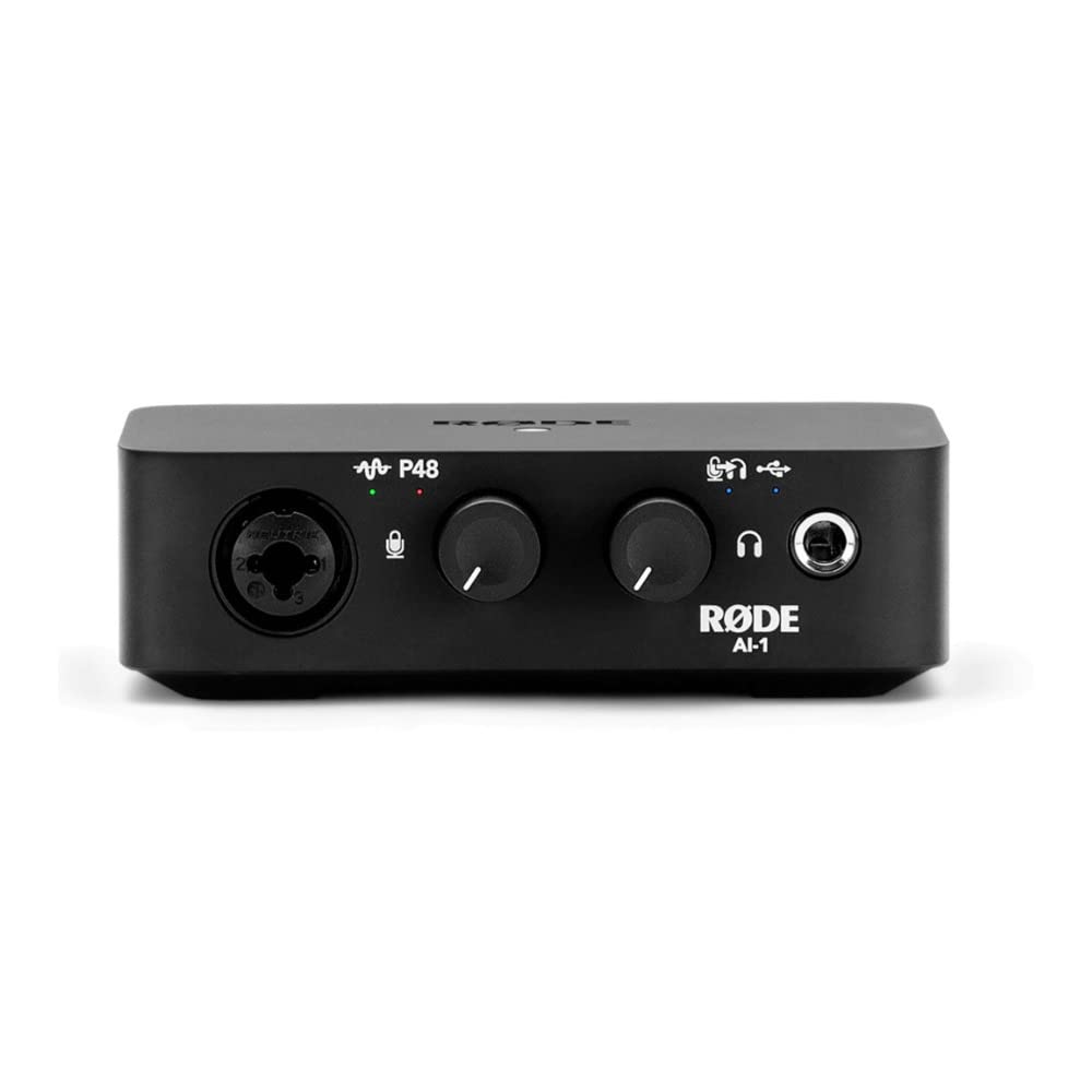 Foto 2 pulgar | Interfaz De Audio Rode Ai-1 Usb Con Alimentación Phantom Black - Venta Internacional.