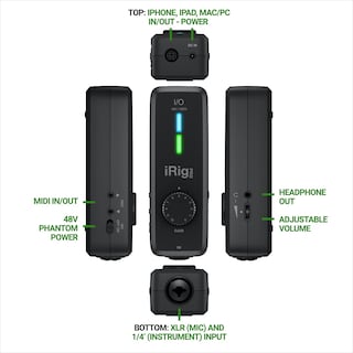 Foto 3 | Interfaz De Audio Ik Multimedia Irig Pro I/o Para Iphone Ipad Mac - Venta Internacional.
