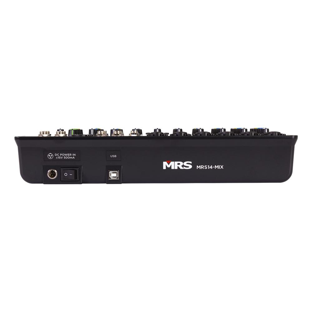 Foto 3 | Mezcladora de 14 Canales Morrison Mrs14-mix color Negro con Dsp y Bluetooth