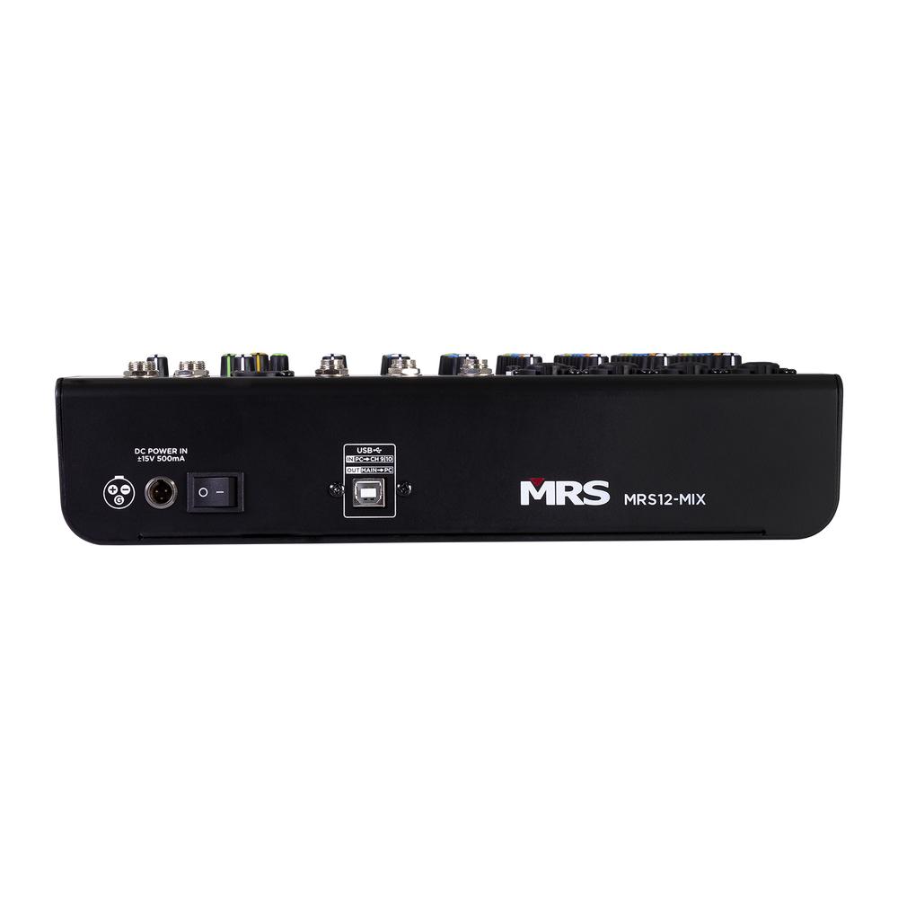 Foto 4 pulgar | Mezcladora De 12 Canales Morrison Mrs12-mix Color Negro Con Dsp Y Bluetooth