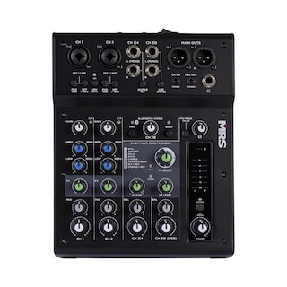 Foto 1 | Mezcladora de 8 Canales Morrison Mrs8-mix Negro con Dsp y Bluetooth
