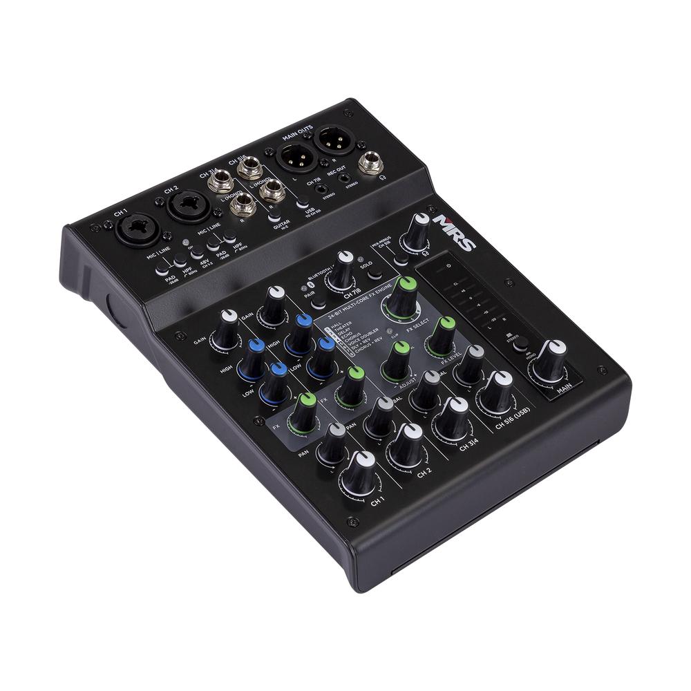 Foto 2 | Mezcladora de 8 Canales Morrison Mrs8-mix Negro con Dsp y Bluetooth