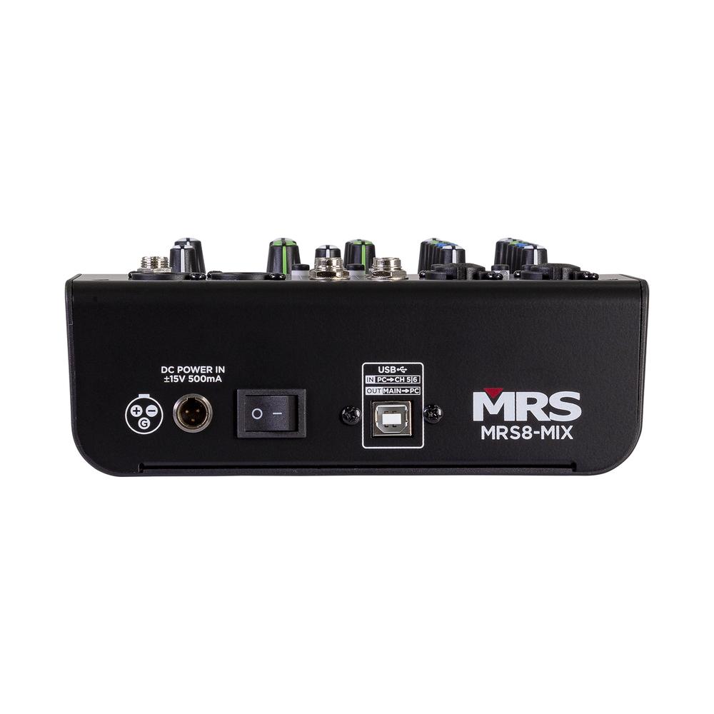 Foto 4 pulgar | Mezcladora de 8 Canales Morrison Mrs8-mix Negro con Dsp y Bluetooth