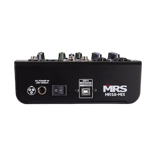 Foto 3 | Mezcladora de 8 Canales Morrison Mrs8-mix Negro con Dsp y Bluetooth