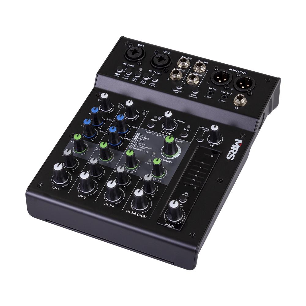 Foto 5 pulgar | Mezcladora de 8 Canales Morrison Mrs8-mix Negro con Dsp y Bluetooth